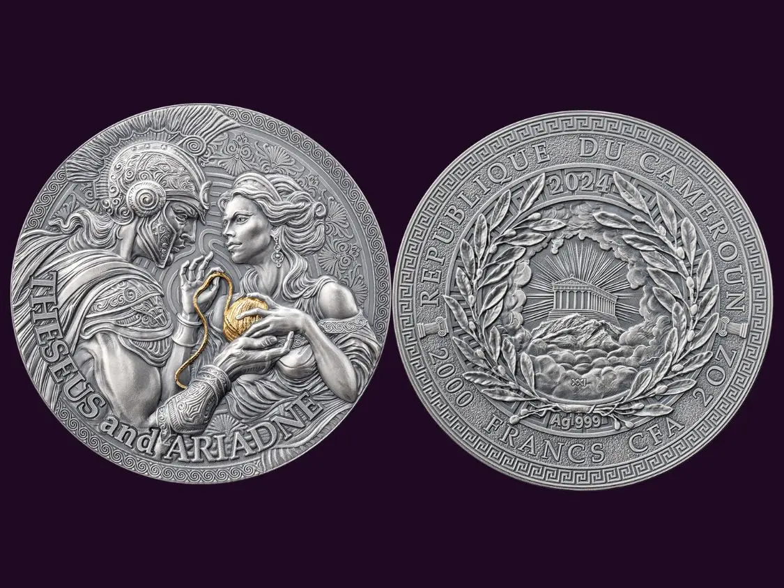 Mua Xu bạc Theseus and Ariadne Mua Xu bạc Theseus and Ariadne