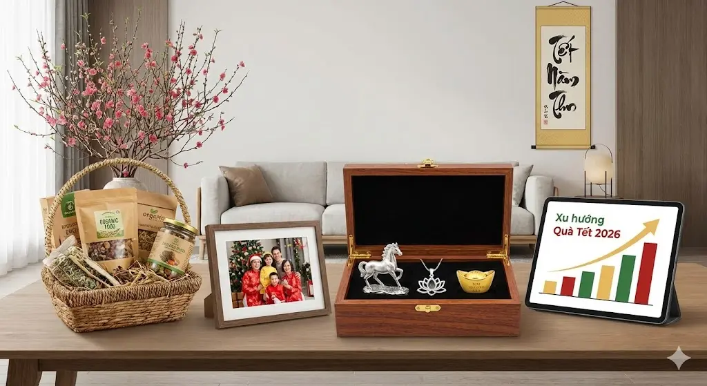 Xu hướng quà Tết 2026 – Quà tặng mang thông điệp tài lộc và bình an