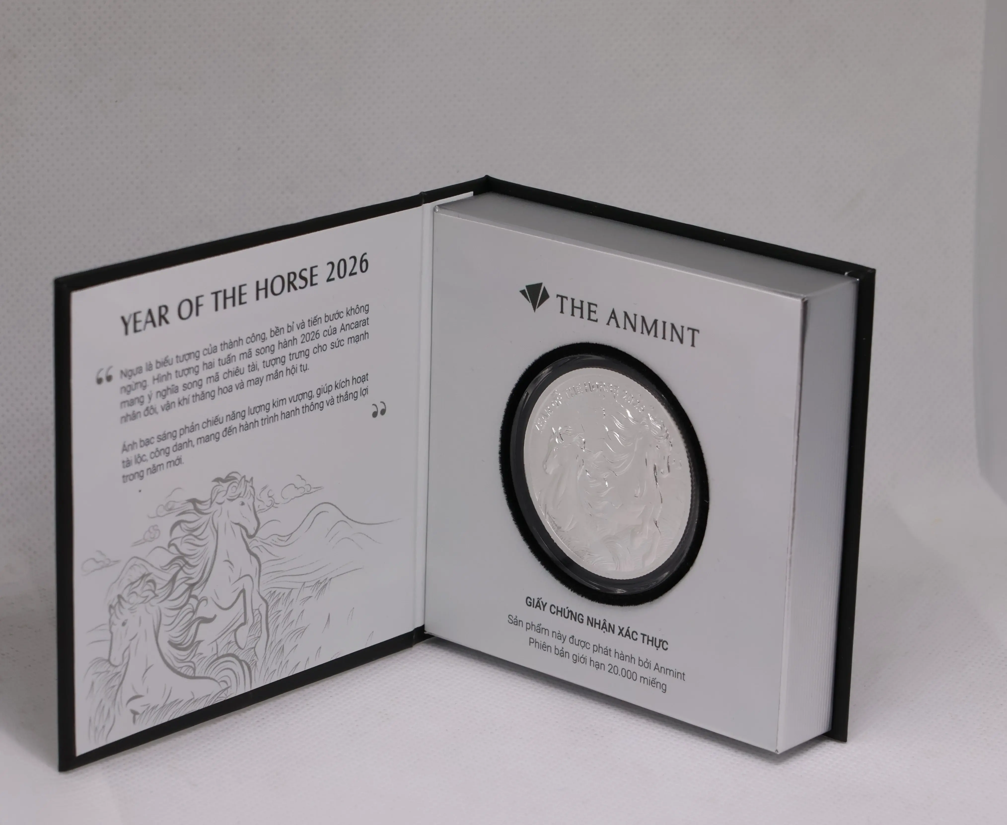 Bạc miếng Ancarat Song Mã Hưng Thịnh mang ý nghĩa hợp tác đôi bên cùng thắng Bạc miếng Ancarat Song Mã Hưng Thịnh mang ý nghĩa hợp tác đôi bên cùng thắng