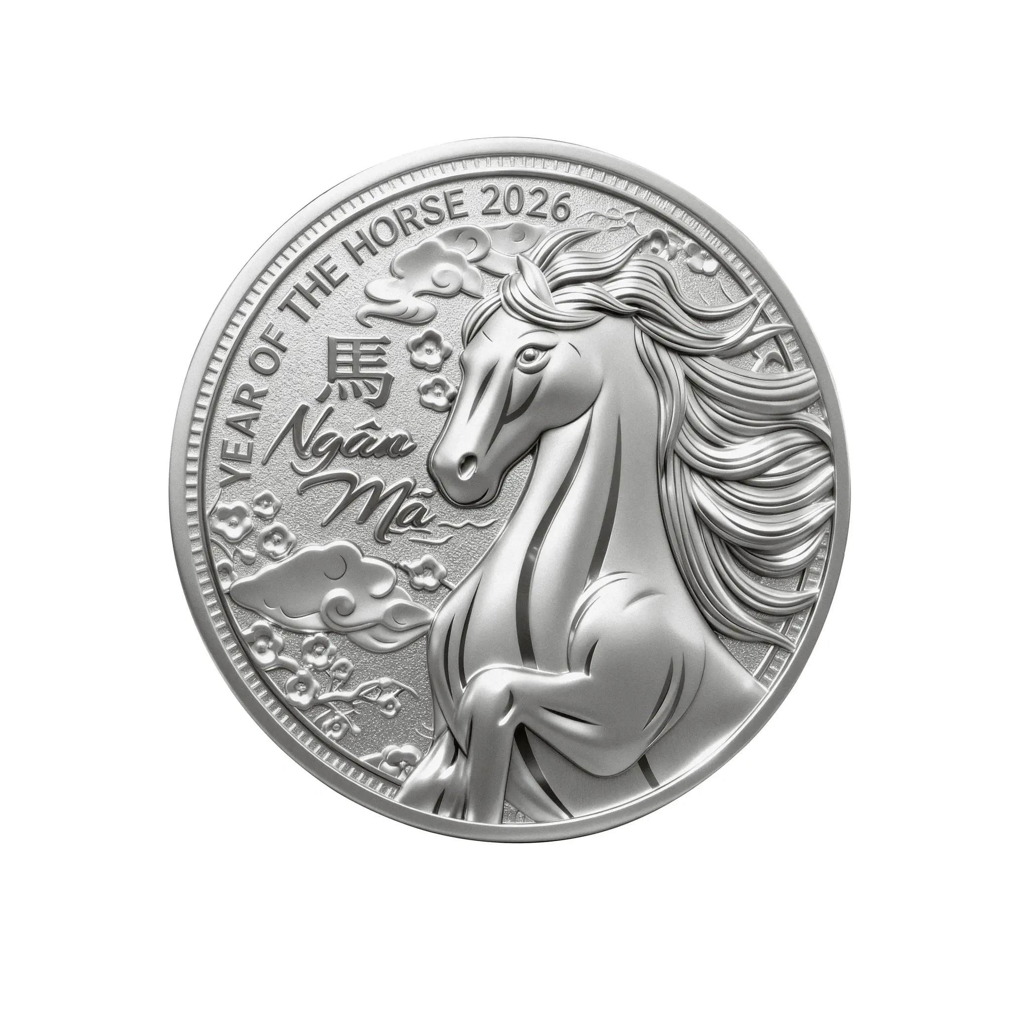 Hàng thật có đường nét cơ bắp ngựa và chữ thư pháp tinh tế, bề mặt sáng bóng không tì vết.