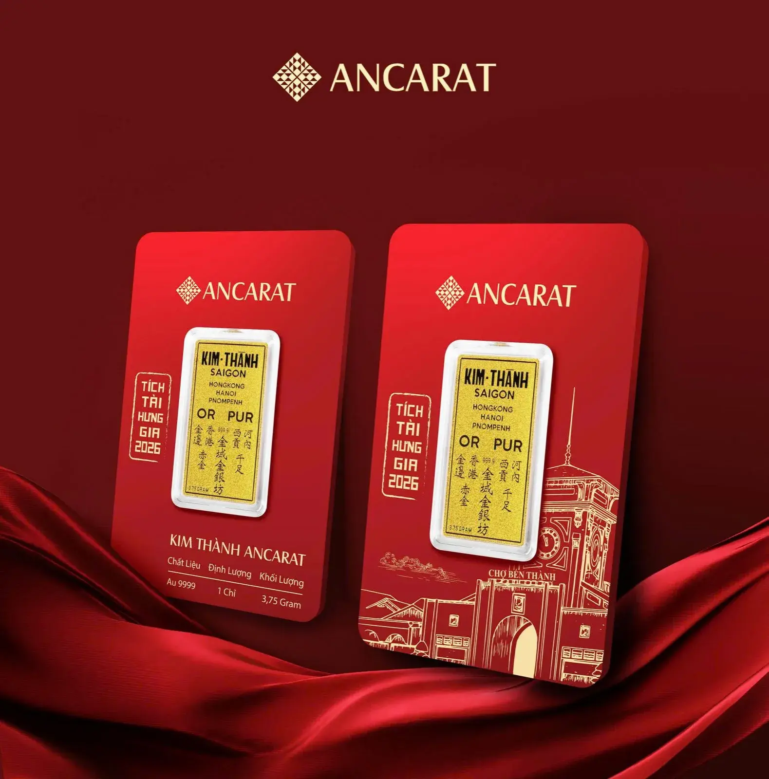 Mỗi thiết kế vàng Nam Kim Thành đều mang đậm giá trị tinh thần Á Đông, là giải pháp quà tặng hoàn hảo gửi gắm lời chúc về sự hưng thịnh và thịnh vượng bền lâu. Vang mieng Nam Kim Thanh thiet ke phong thuy lam qua tang sang trong