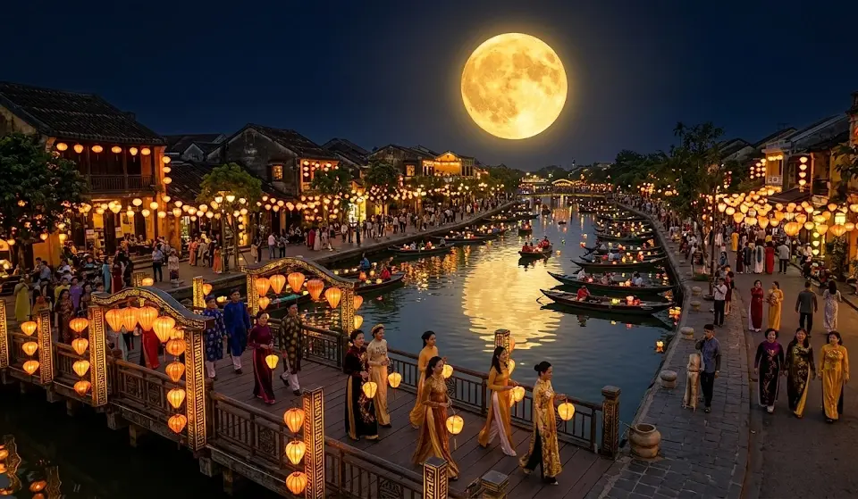 Ánh trăng viên mãn của tết nguyên tiêu chính là thời khắc hoàn hảo nhất để Nạp tài khí đầu năm.