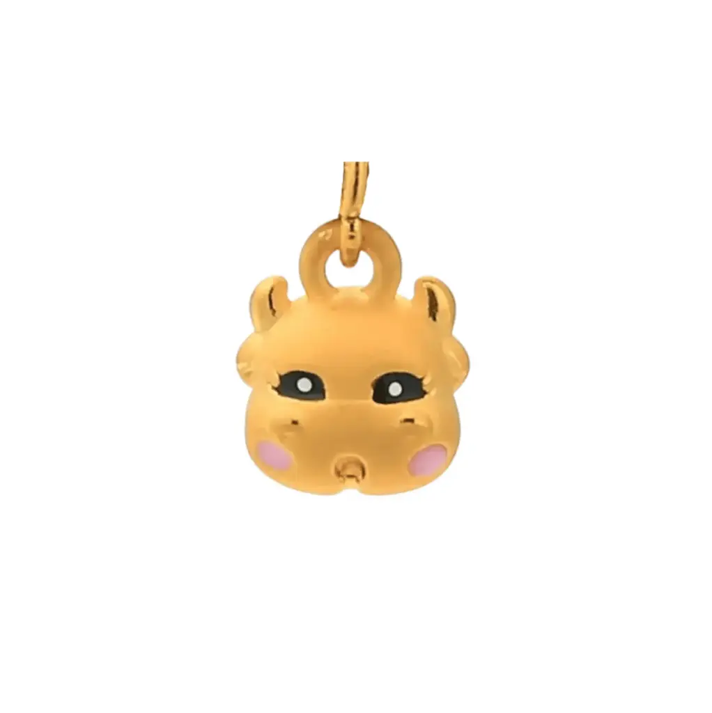 Mặt dây Vàng 24K Kim Sửu May Mắn