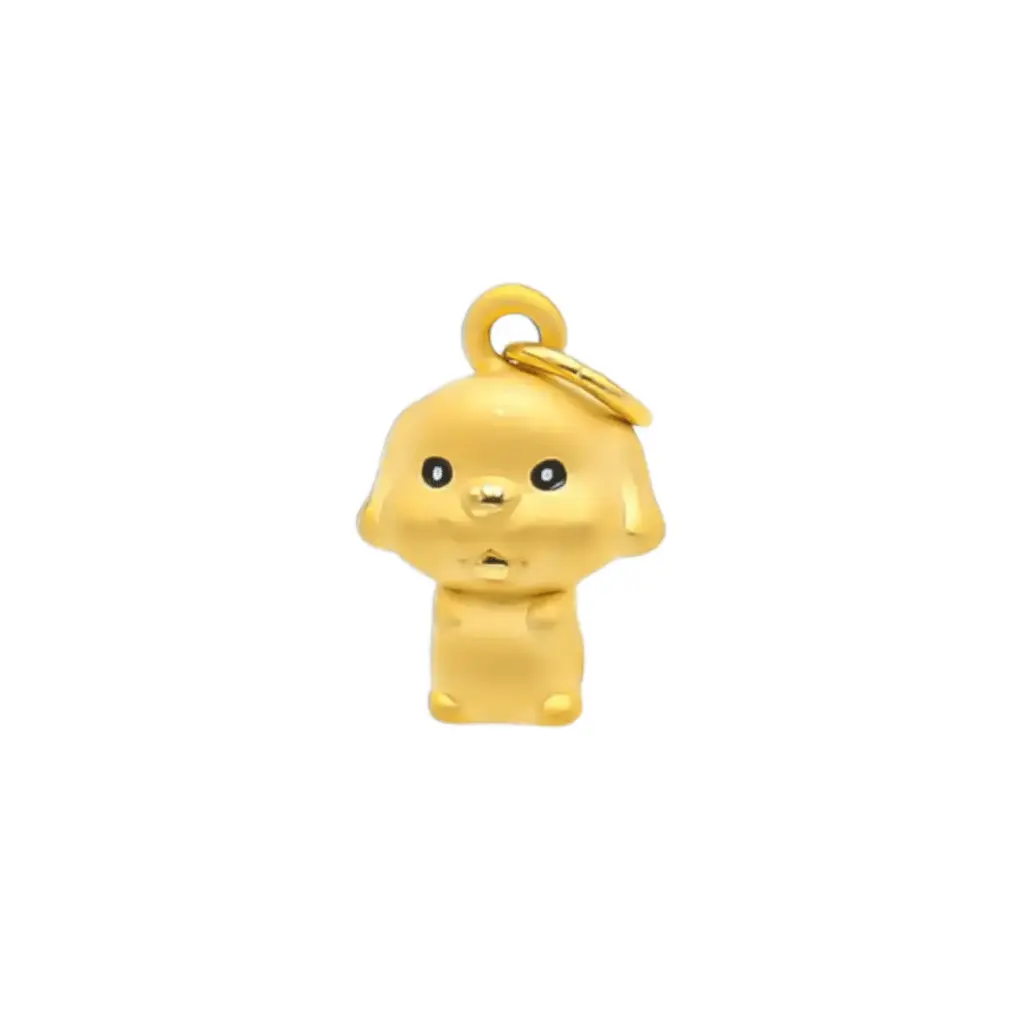 Mặt Dây Vàng 24k Kim Tuất MS12 Phong Thủy May Mắn