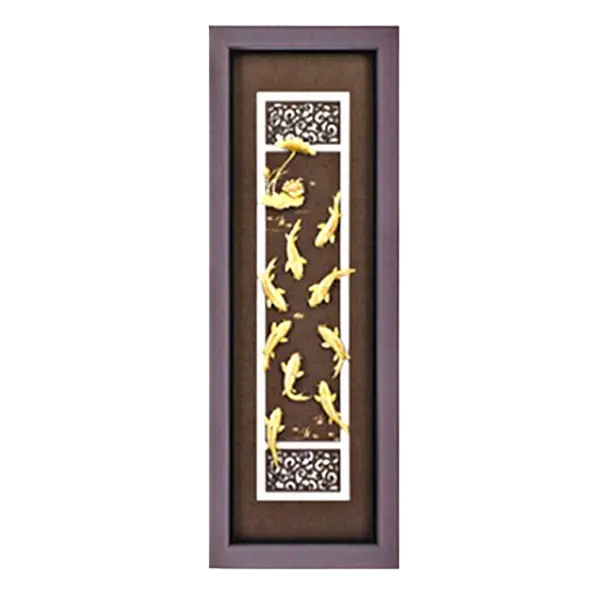 Tranh Mạ Vàng 24k Niên Niên Hữu Dư – Thành Công