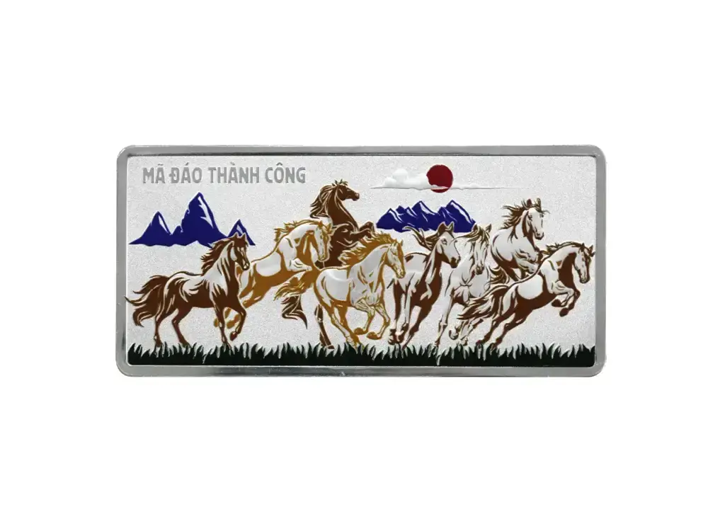 Mã đáo thành công 10 lượng .999 Silver Bar 