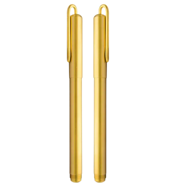 Bút Tre Mạ Vàng 24K 017L. Gold-Plated Pen