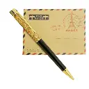 Bút vảy vàng 24K màu đen