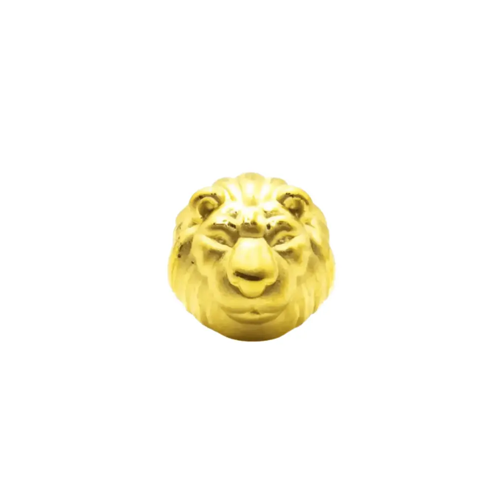 Charm Vàng 24K Đầu Sư Tử MS12