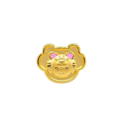 [AG9992.C003.174] Charm Vàng 24K Kim Dần Khánh Vàng Chữ Phúc